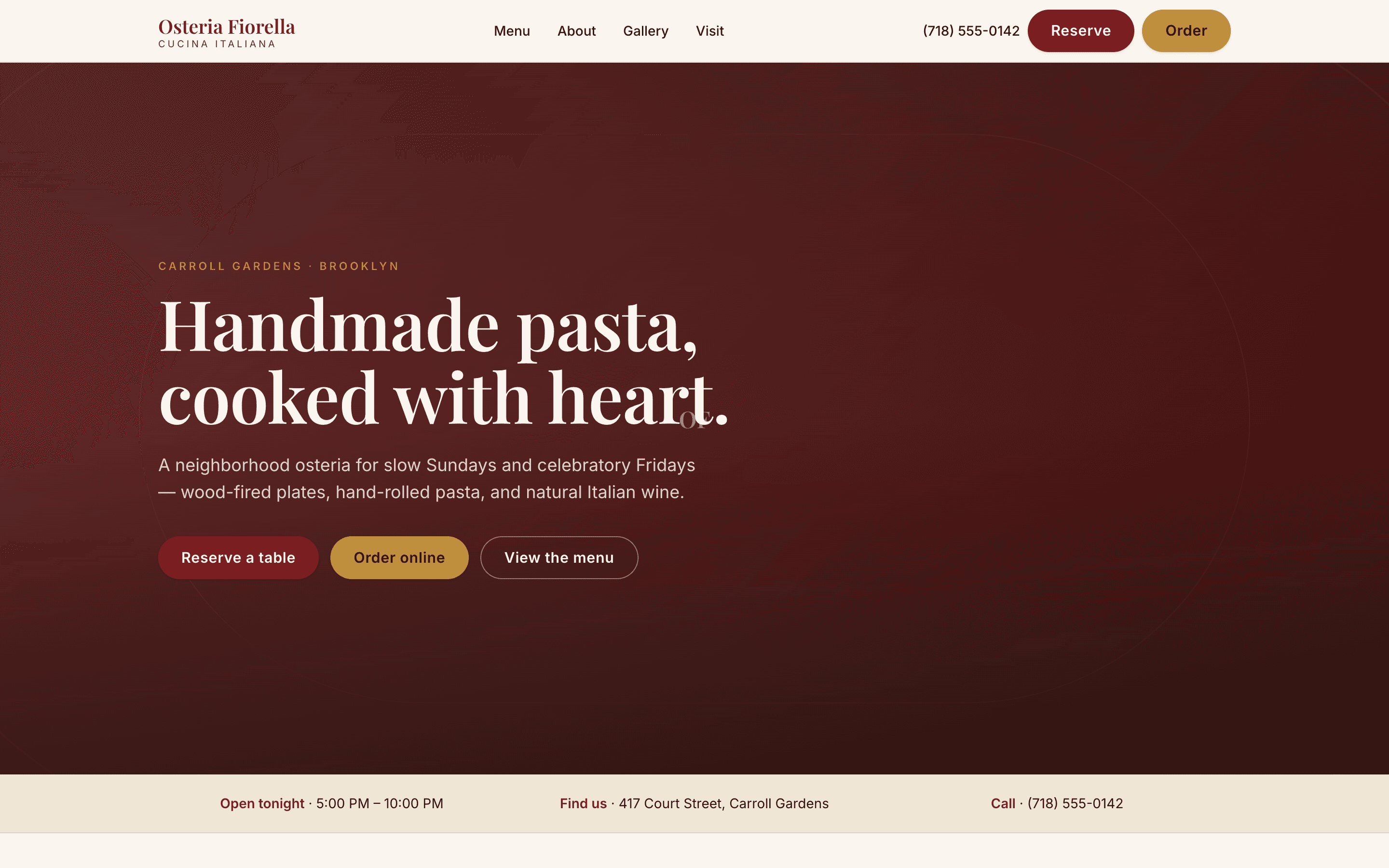Osteria Fiorella — main project image