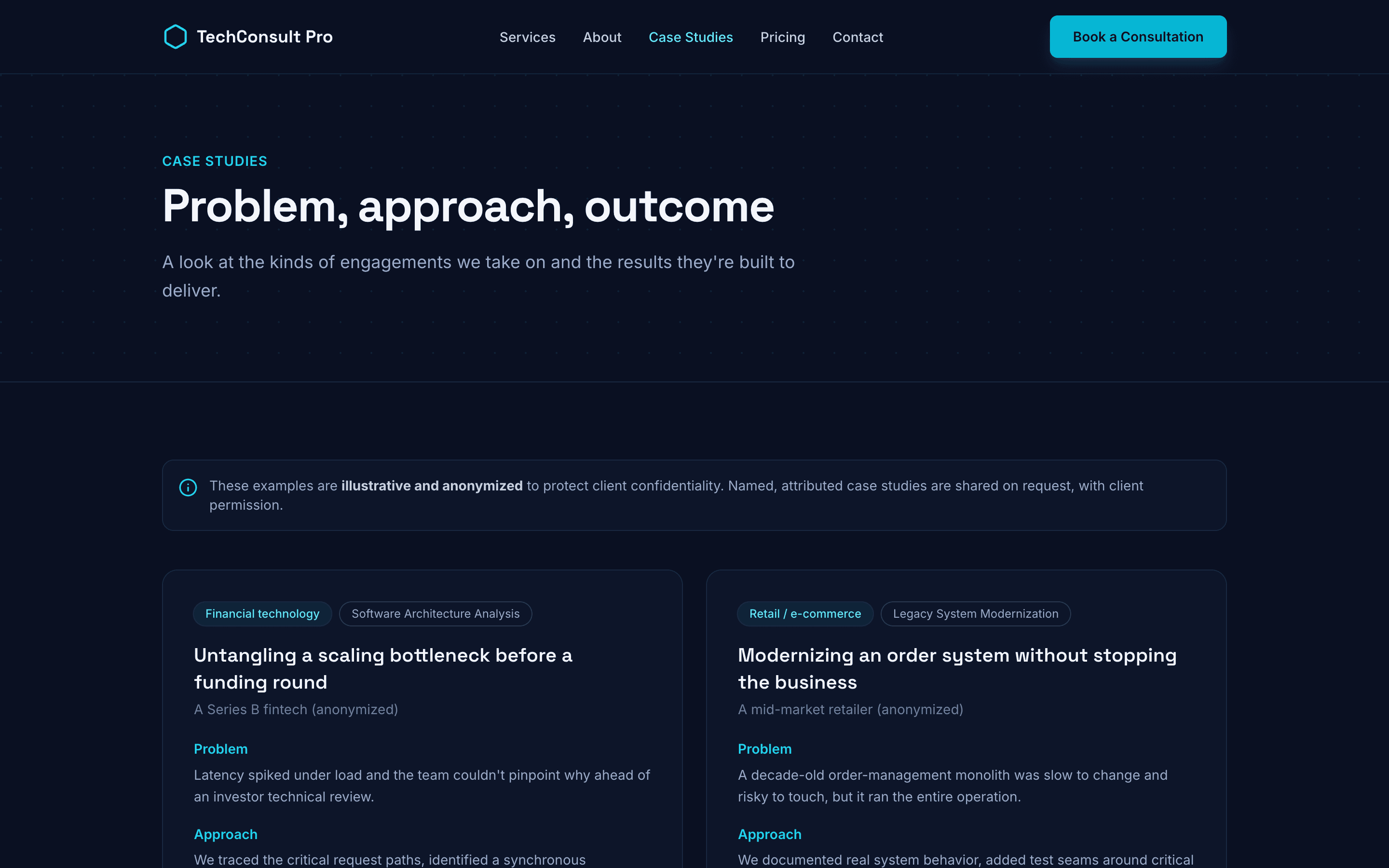 Case studies